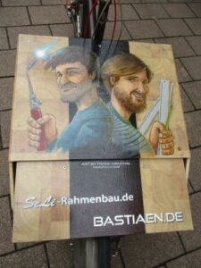 Transportkiste eines Bastiaen